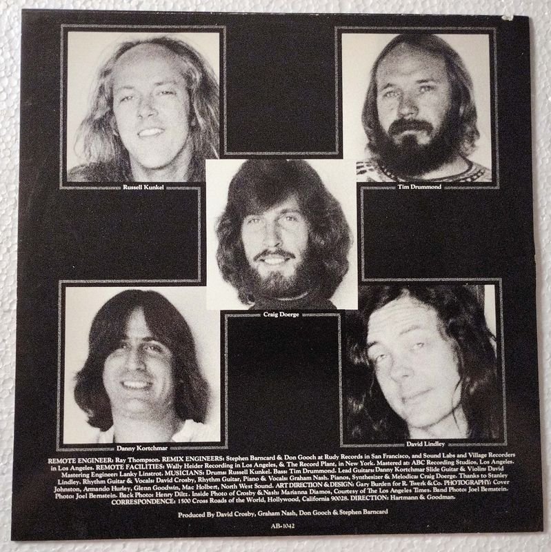 Vinilo de Crosby & Nash: 'Live' 1977 - imagen 4