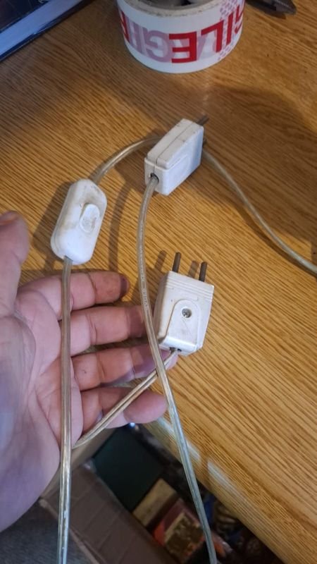 Lámparas talladas de madera, estilo par se, alto 80 cm cu. - imagen 2