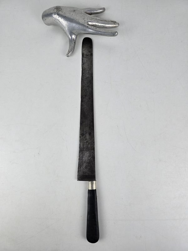 Cuchillo Francés Antiguo Broqua & Scholberg Siglo XIX con Sello 1878