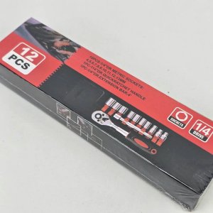 Juego de 12 Piezas de Dados y Llave Criquet 1/4" - imagen 2