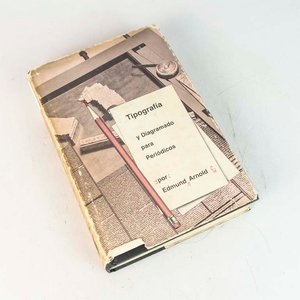 Tipografía y Diagramado para Periódicos por Edmund Arnold - Tapa Dura con Sobrecubierta - imagen 1