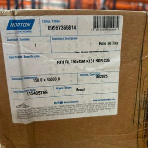3 Rollos de Lija Norton C40 (15 cm x 45m) - imagen 3