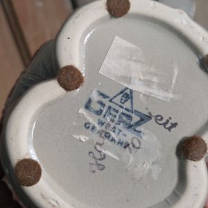 Jarra Cervecera Vintage Gerz de Cerámica Esmaltada Estilo Bávaro - imagen 5