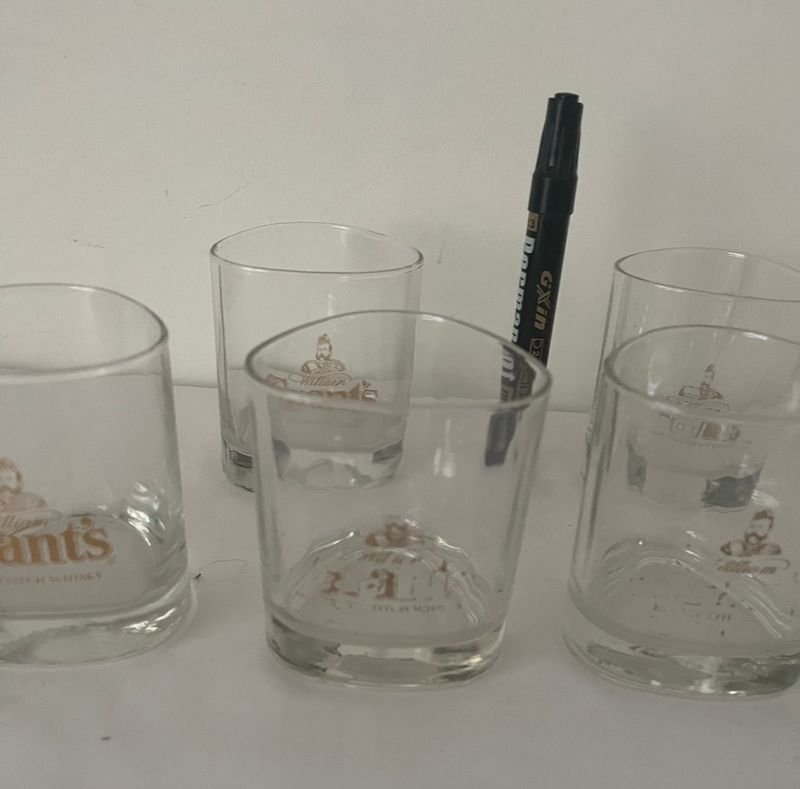 Vasos para whisky de cristal claro - imagen 2