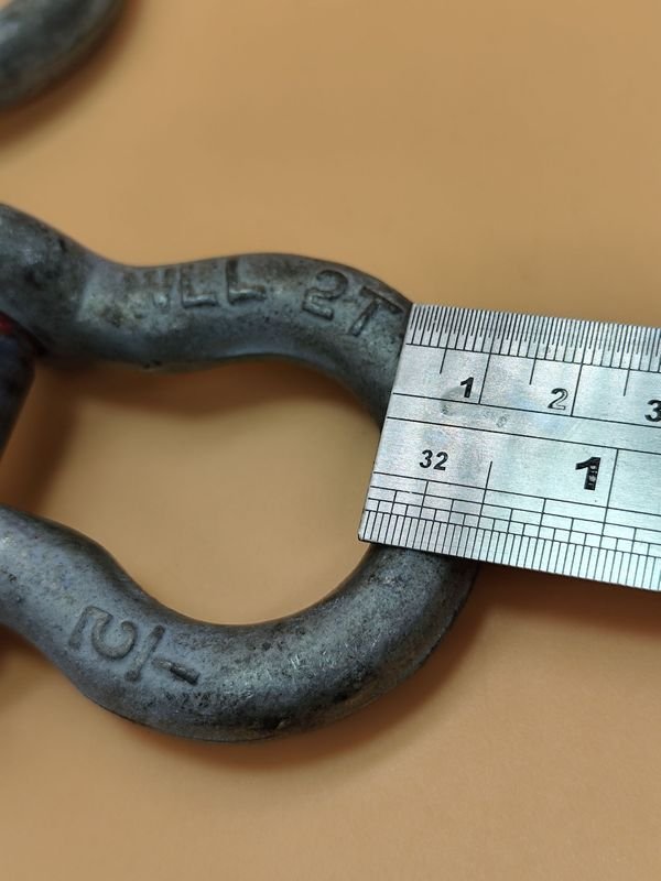 Par de grilletes galvanizados para levantar hasta 2 toneladas - imagen 8
