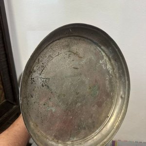 Jarra Antigua de Chapa Metálica - imagen 2