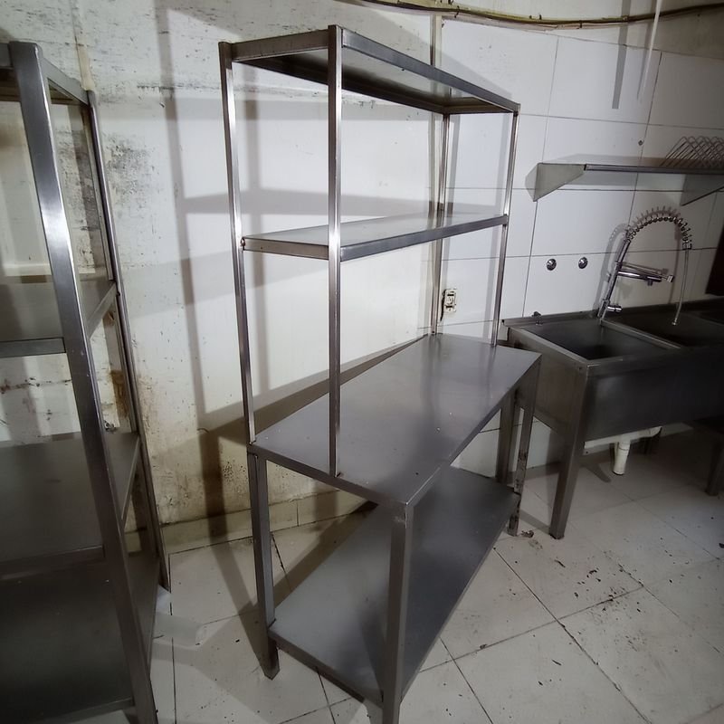 Estantería de acero inoxidable para cocina - imagen 4
