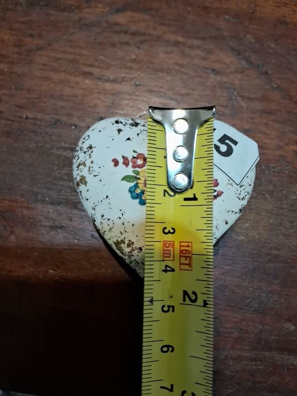 Corazón Céramico con Diseño Colorido - imagen 2