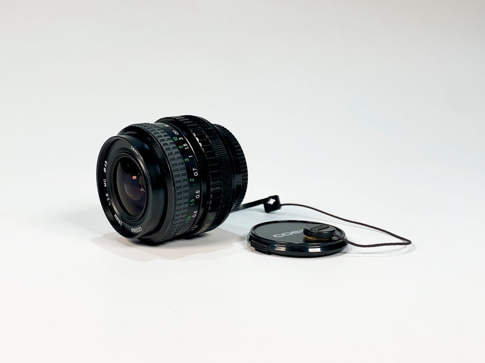 Lente Fotográfico Canon Cosina 28mm f/2.8 MC Made in Japan