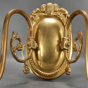 Par de Apliques de Bronce para Pared con Dos Luces Cada Uno - imagen 7