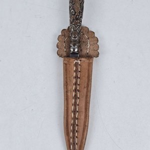 Cuchillo Criollo con Vaina y Mango de Platería Criolla - imagen 7