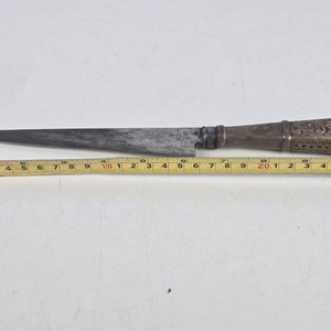 Cuchillo Criollo Antiguo con Sello "D" Coronada - imagen 8