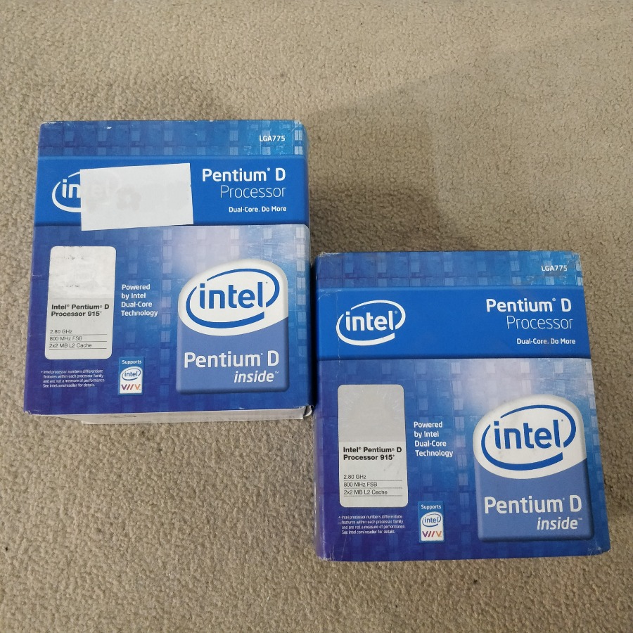 Lote siguiente: Procesadores Intel Pentium D LGA775 en venta