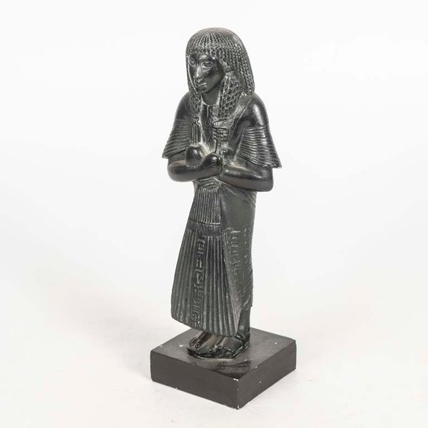 Escultura Egipcia de Alto Dignatario - Dinastía XII (8x28 cm) - imagen 1
