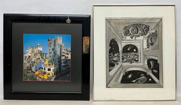 Lote siguiente: Fotografía de arte contemporáneo 'Esquina' y 'Sin título'