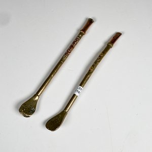 Dos bombillas de plata y oro, paletas averías - imagen 2