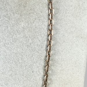Cadena y Colgante de Plata con Figura de Llama en Oro - imagen 5