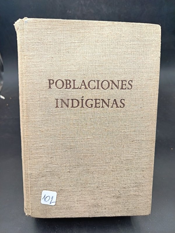 Libro "Poblaciones Indígenas"