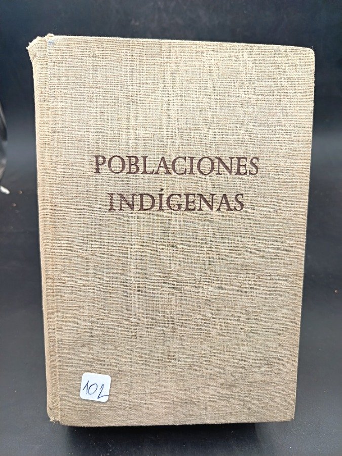 Libro "Poblaciones Indígenas"