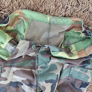 Pantalón Militar Camuflado Woodland Ripstop Talle Grande - imagen 5