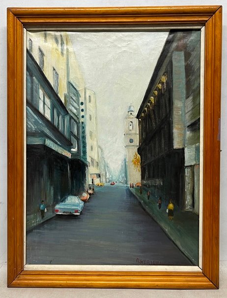 Lote siguiente: Pintura de calle urbana por Anelho Hernandez
