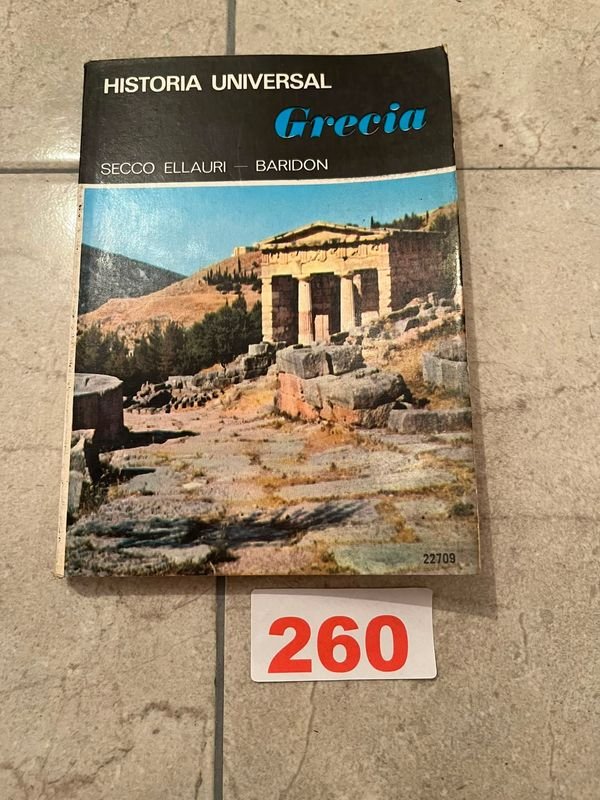 Libro Historia Universal: Grecia Antigua por Secco Ellauri y Baridon