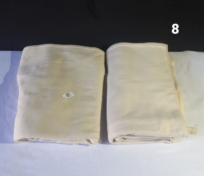 Tazas de baño de algodón polar de 2 plazas