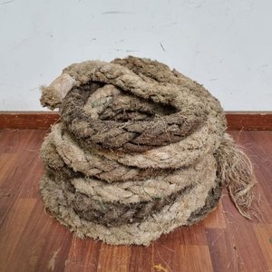 Tramo de Cuerda de Manila Gruesa para Decoración Náutica o Trabajo de Campo (9 m) - imagen 1
