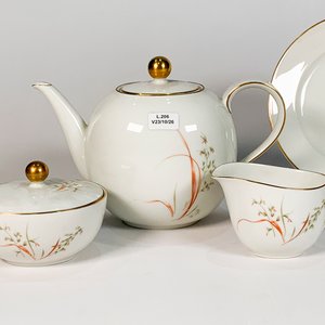 Juego de Porcelana Bavaria Floral para Té y Lunch - imagen 3
