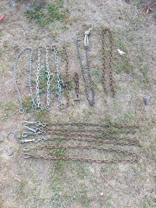 Lote anterior: Cadenas y cuerdas de metal en buen estado