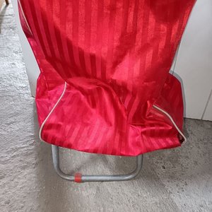 Carrito de Compras Plegable Rojo - imagen 5