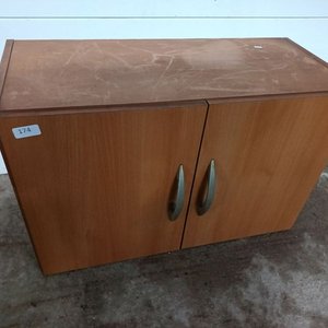 Mueble Aéreo de Madera con Puertas y Estantes - imagen 5