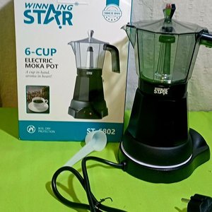 Lote anterior: Cafetera Eléctrica Winning Star Estilo Italiana 6 Tazas