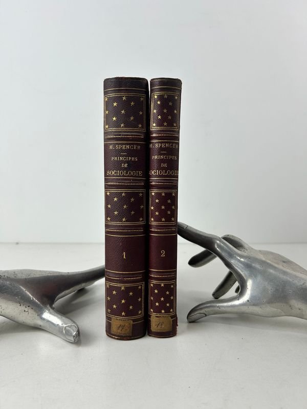 Lote anterior: Libros de Sociología de Herbert Spencer - Edición de 1883