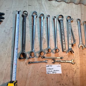 Lote siguiente: Juego de Llaves de Cromo Vanadio Alemanas