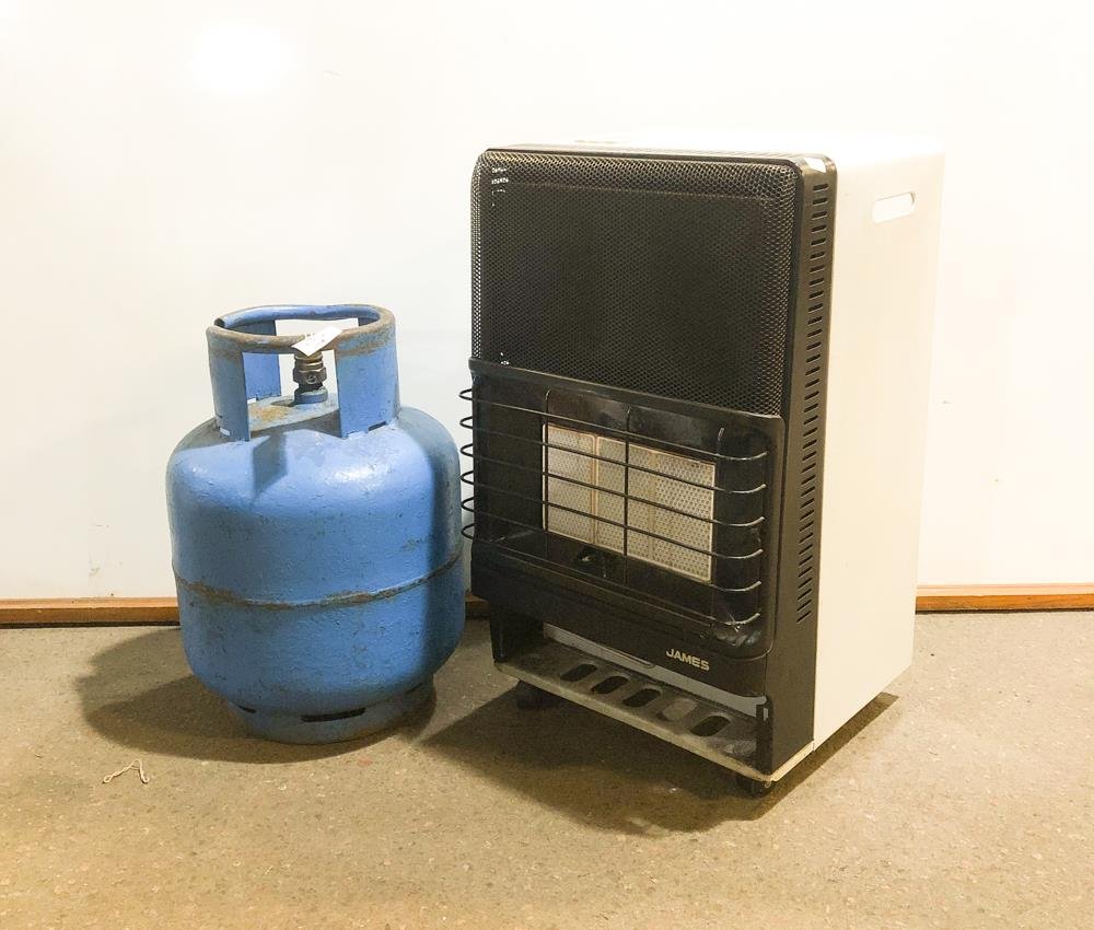 Estufa a Gas James con Garrafa de 13 Kg
