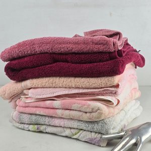 Lote siguiente: Lote de Toallas de Baño 100% Algodón Variedad de Tonos Rosados