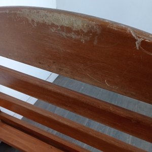 Cama de 1 Plaza en Madera Barnizada - imagen 4