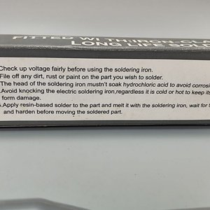 Soldador Eléctrico Stanford 150W Punta Curva - imagen 8