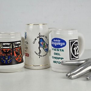 Lote anterior: Lote de 3 jarras de cerveza "Fiesta del Chopp"