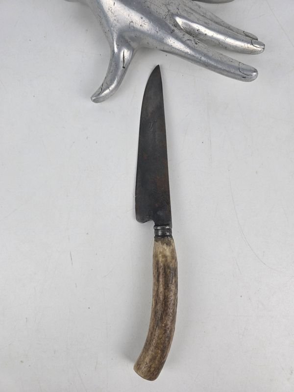 Cuchillo Criollo Franz Wenk con Mango de Astas