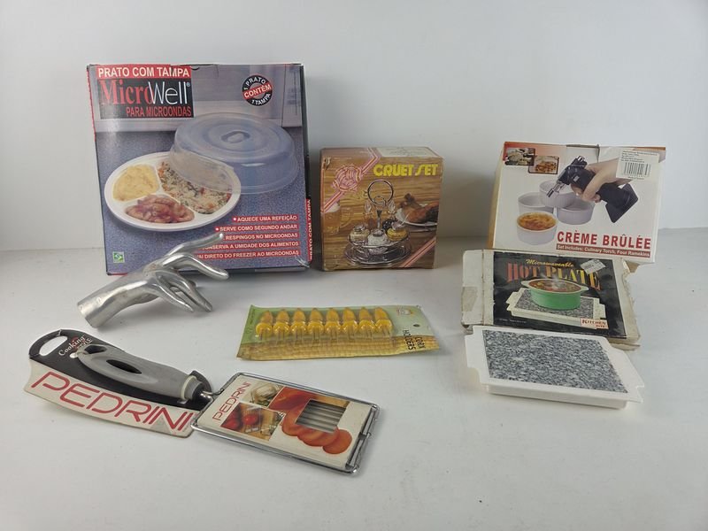 Lote de accesorios para cocina en su caja