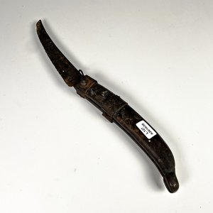 Cuchillo Sevillano Hoja de Metal y Cabo de Madera - imagen 1