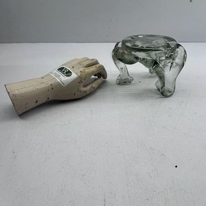 Cenicero de Vidrio Prensado Estilo Vintage - imagen 3
