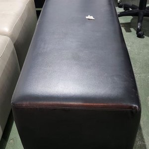 Puff Rectangular Negro para Pie de Cama o Asiento - imagen 9
