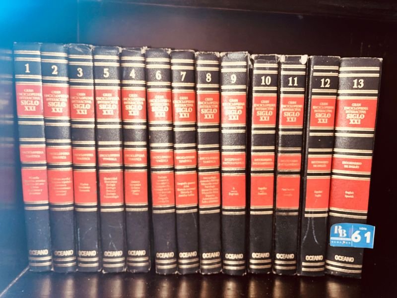Colección 13 Tomos Gran Enciclopedia Interactiva Siglo XXI - Océano
