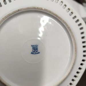 Set de 4 Platos de Postre Bavaria Schumann con Diseño Frutal - imagen 2