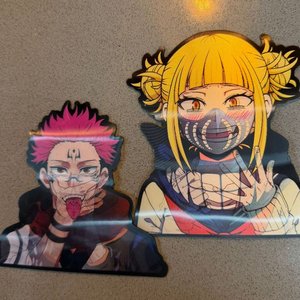 Lote siguiente: Stickers de Personajes de Anime: Sukuna y Toga Himiko