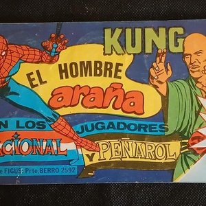Lote anterior: Álbum de Figuritas Vintage "El Hombre Araña y Kung Fu con Jugadores de Nacional y Peñarol" (1983)