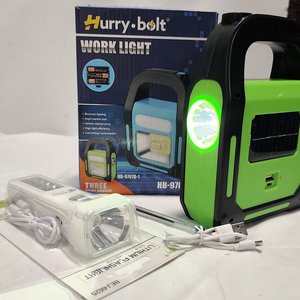Lote: Linterna Multifunción Recargable con Panel Solar y Linterna Recargable de 2 Posiciones - imagen 6